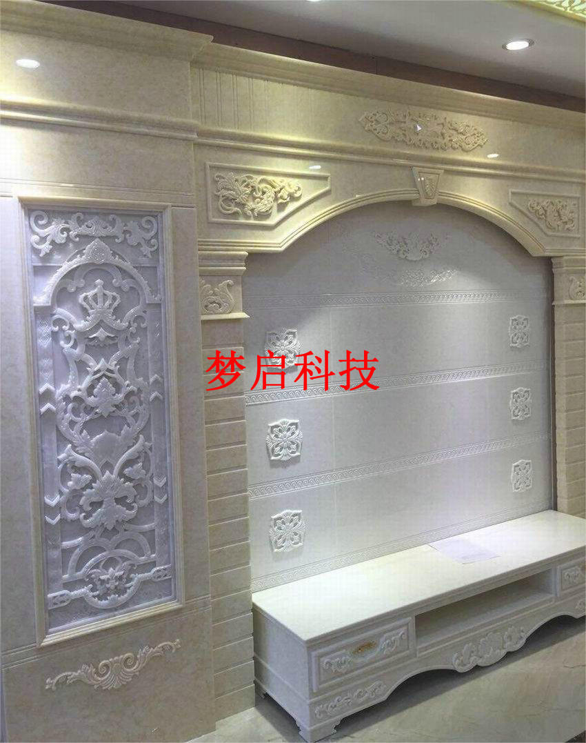仿玉背景墻、羅馬柱系列