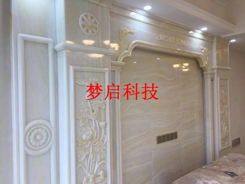 仿玉背景墻、羅馬柱系列