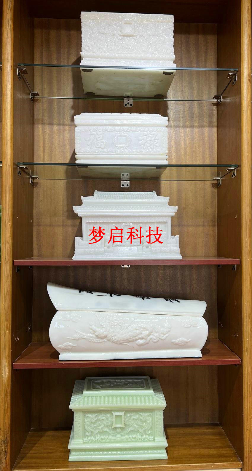 仿玉棺材、壽材、骨灰盒系列