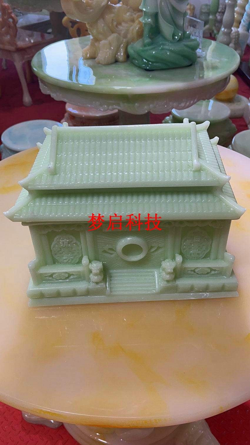 仿玉棺材、壽材、骨灰盒系列