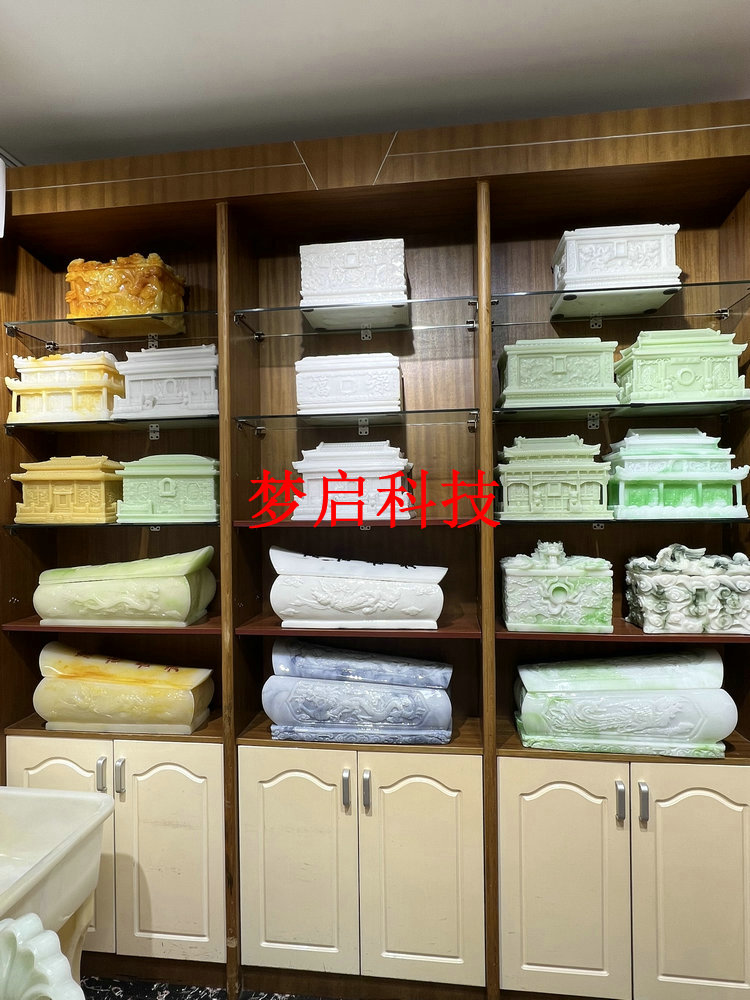 仿玉棺材、壽材、骨灰盒系列